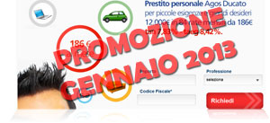 Offerte prestiti Agos Ducato in promozione a Febbraio 2013